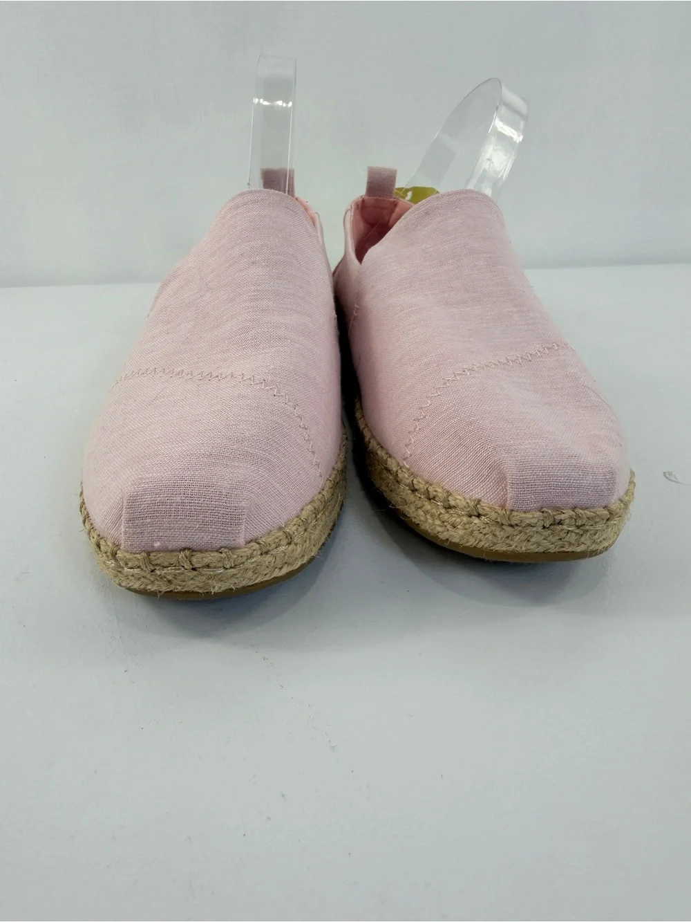TOMS Wmns Deconstructed Alpargata Rope Espadrilles Blossom Slub Chambray Sz 10
